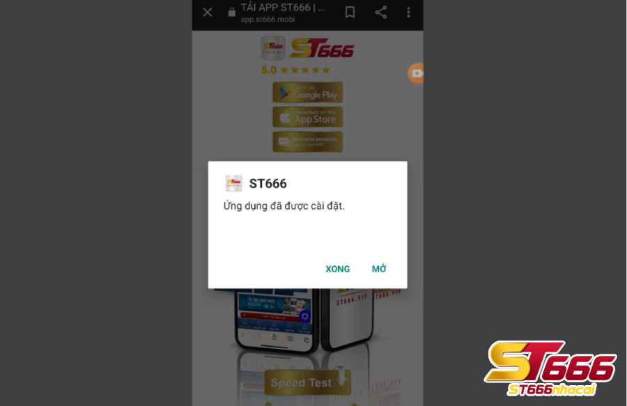 Lưu ý khi tải app ST666 cho điện thoại IOS và Android