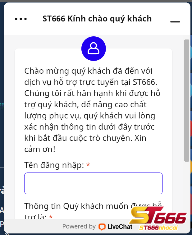 ST666 hỗ trợ 24/7 không giới hạn