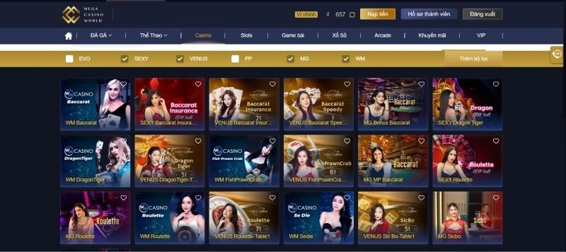 Casinomcw - Sảnh Casino Trực Tuyến và Sự Thú Vị Không Giới Hạn